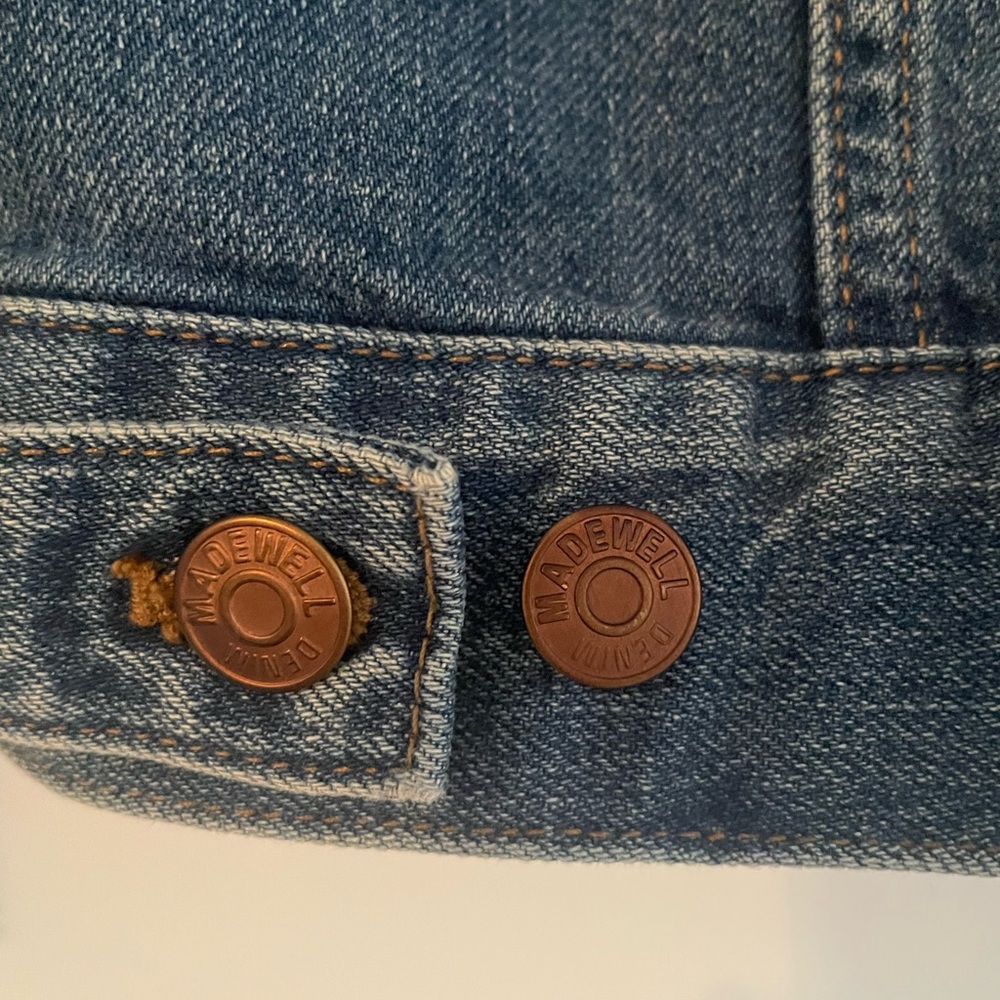 Madewell Light Blue Jean Jacket - Picture 5 of 6